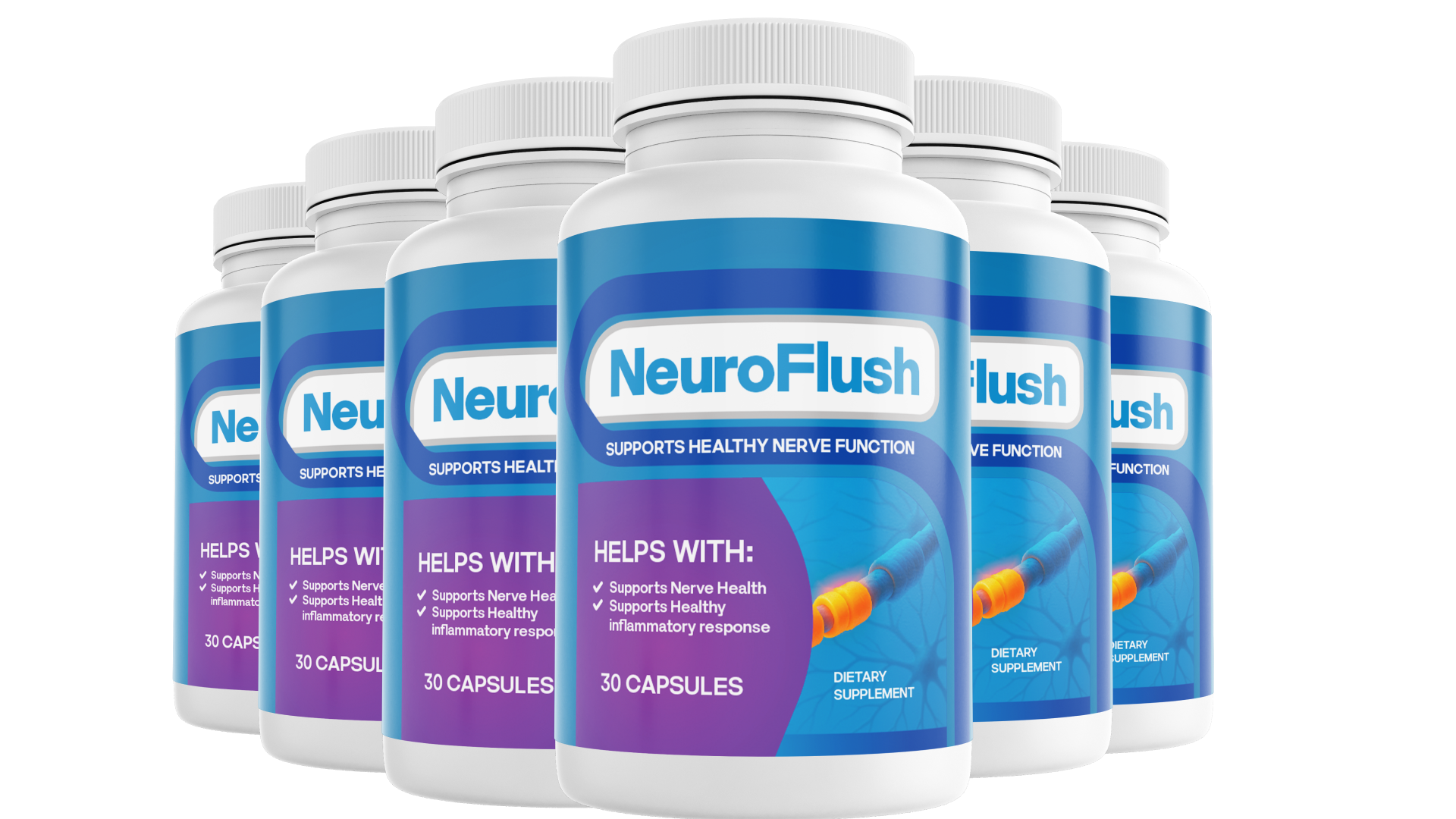 NeuroFlush - 6 Bottles